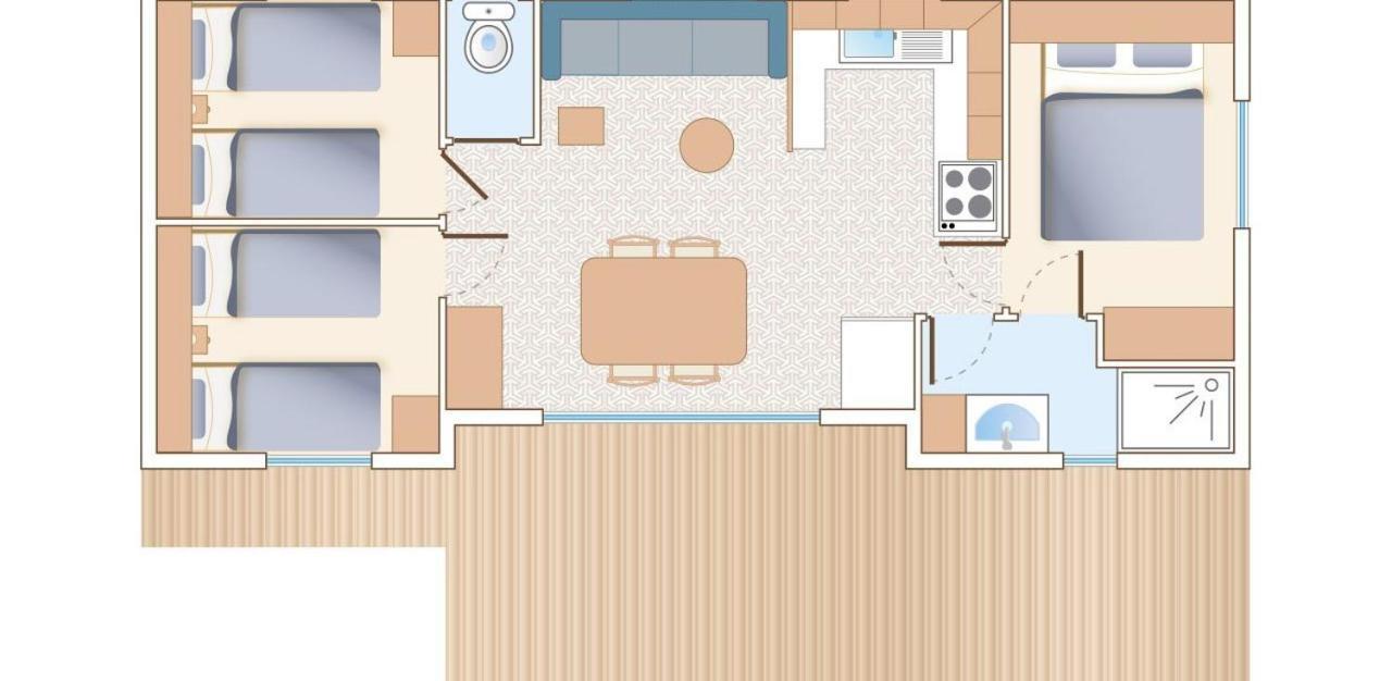 Mobile Homes By Kelair At Camping La Sirene アルジェレス・シュル・メール エクステリア 写真